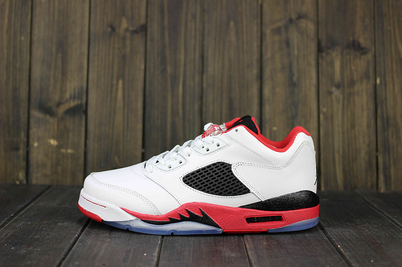 Air Jordan 5 Low Fire Red 819171 101